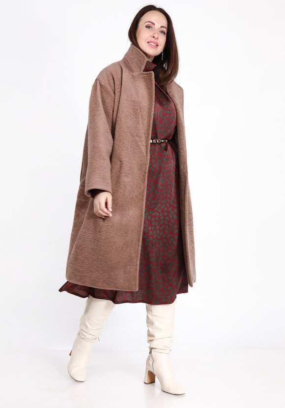 Пальто с отложным воротником и карманами шир.  580, рис. 11