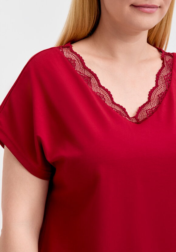 Майка с кружевом шир.  580, рис. 20