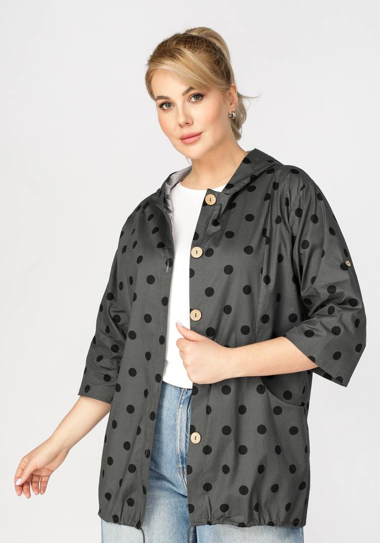 Ветровка женская с капюшоном Сильвия шир.  750, рис. 8