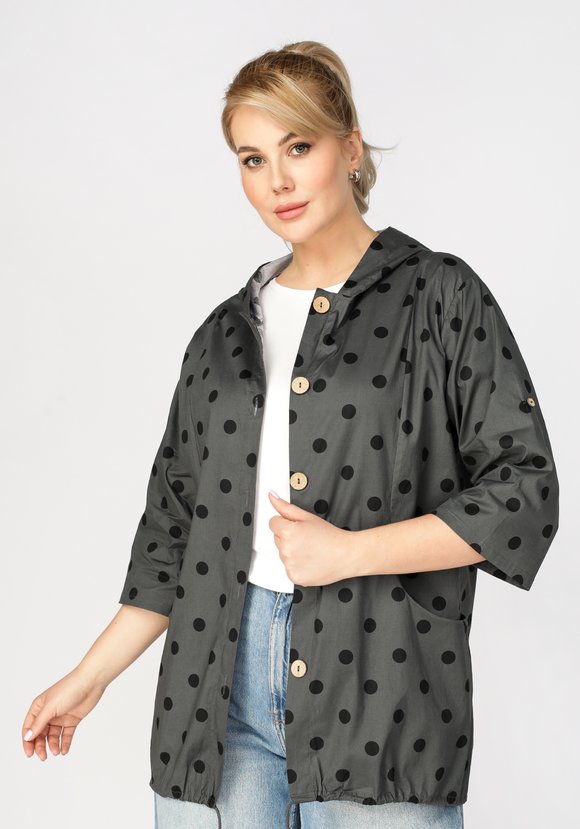 Ветровка женская с капюшоном Сильвия шир.  580, рис. 8