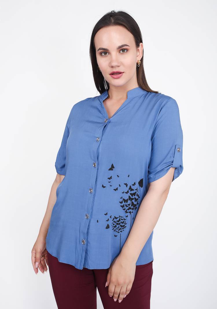 Блуза Порхающий образ шир.  750, рис. 9