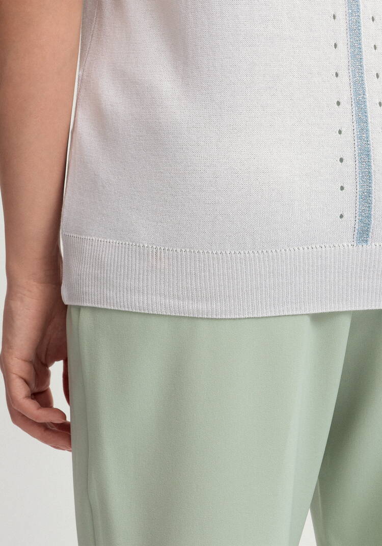 Топ с V-образным вырезом шир.  750, рис. 14