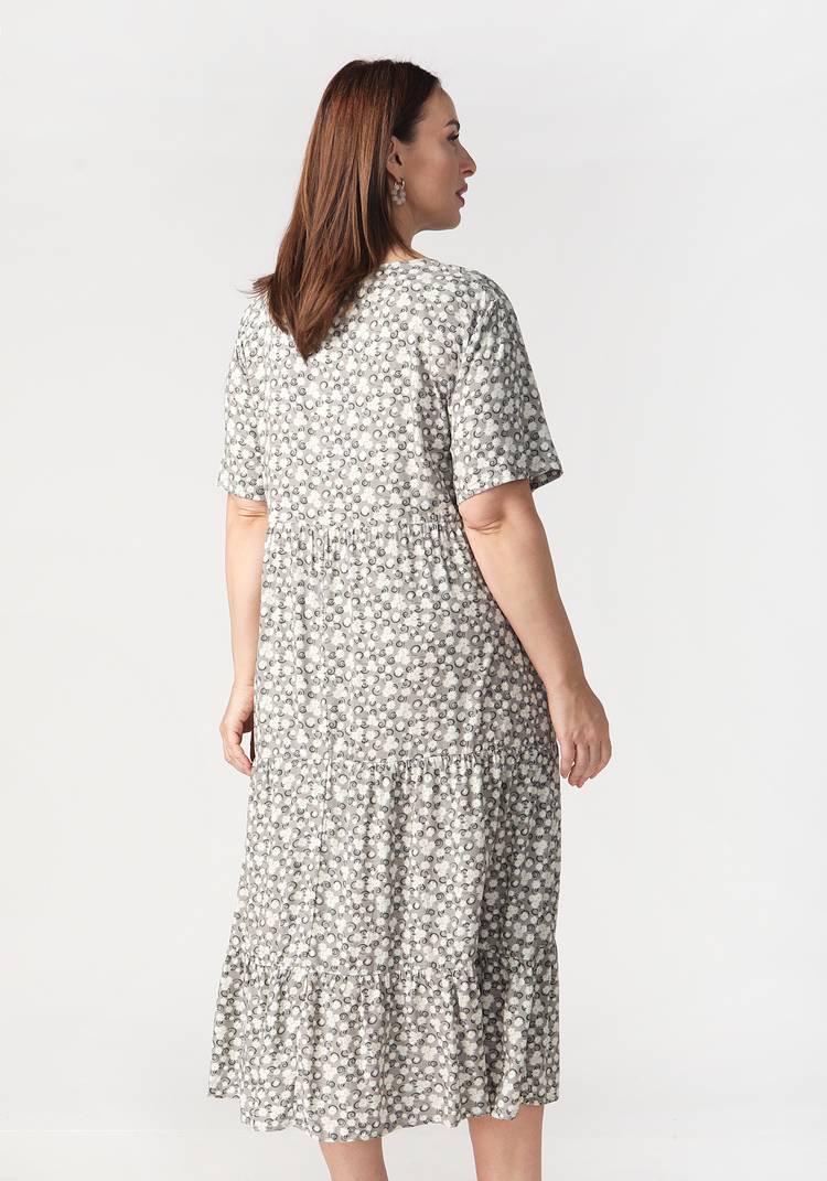 Платье с коротким рукавом Ирэн шир.  750, рис. 8