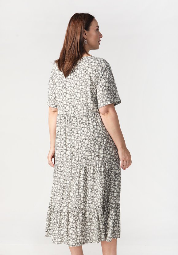 Платье с коротким рукавом Ирэн шир.  580, рис. 8