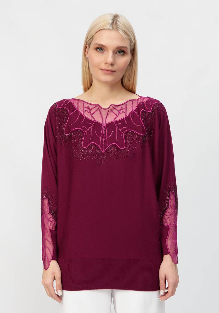 Джемпер Туманная легкость шир.  750, рис. 24