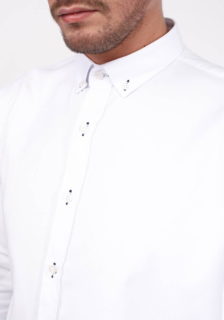 Рубашка мужская с длинным рукавом шир.  750, рис. 2