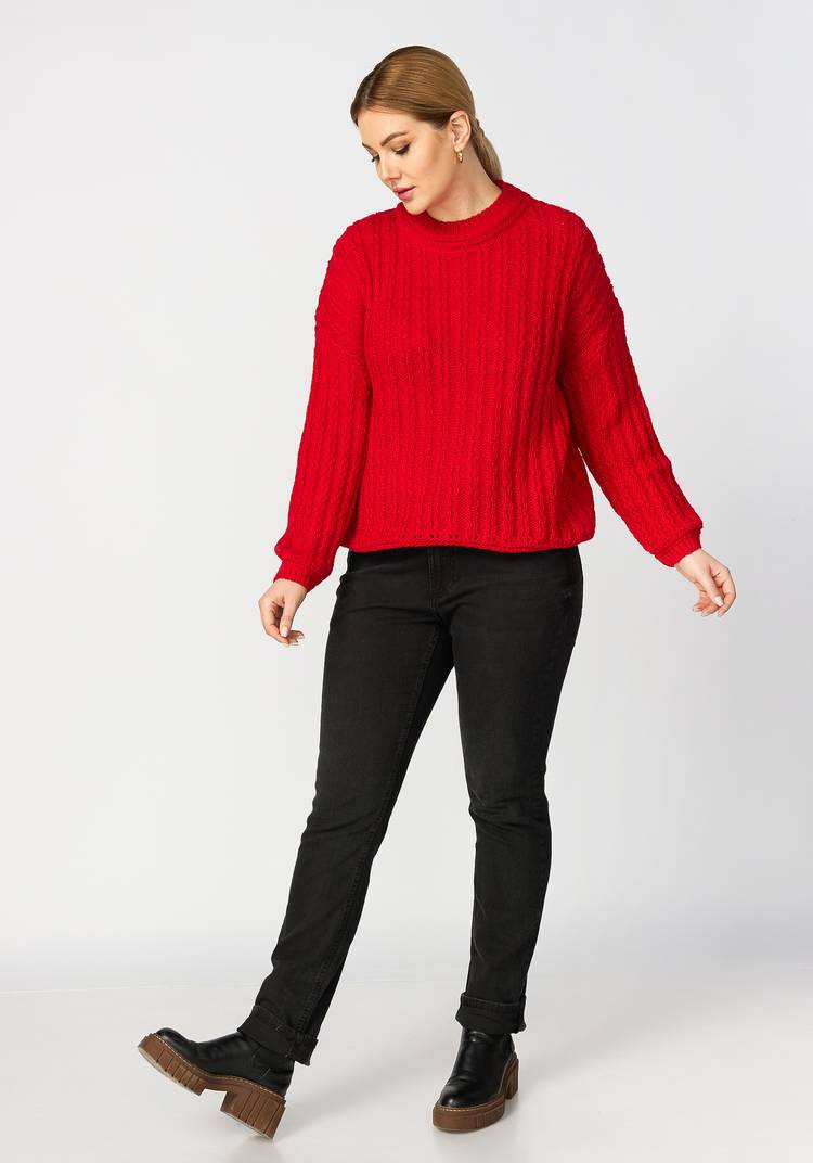 Джемпер женский Теплый вечер шир.  750, рис. 11