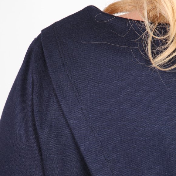 Блуза с запахом на спине шир.  580, рис. 7