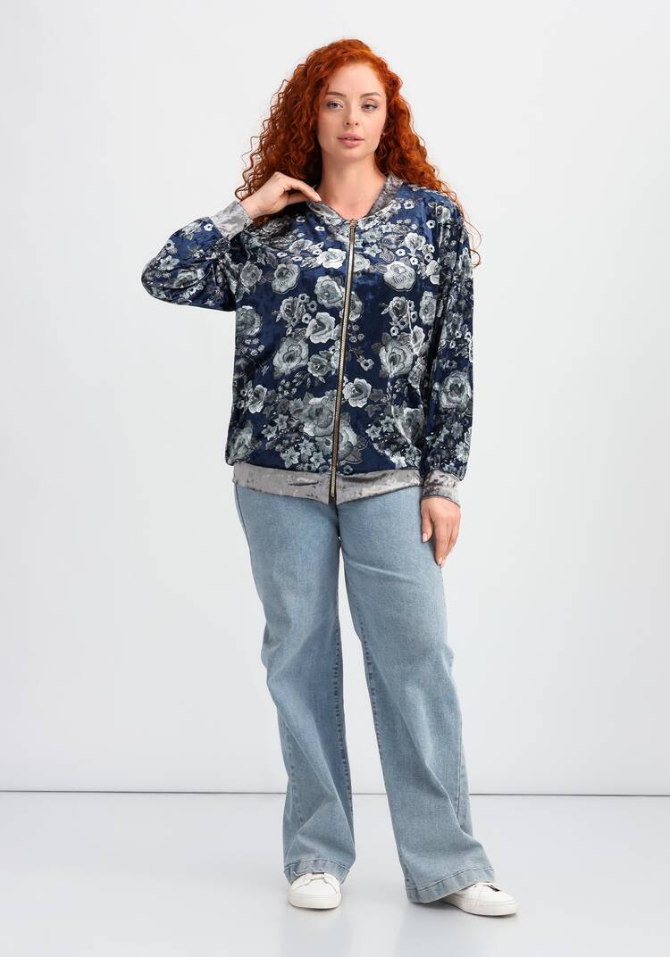 Бомбер Бархатная роза шир.  750, рис. 8