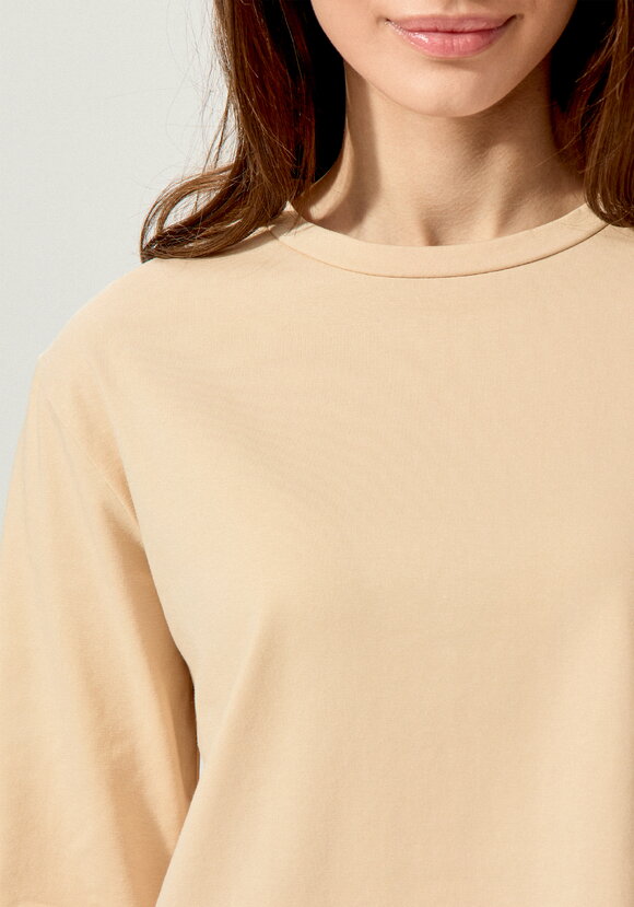 Лонгслив с круглым воротом из хлопка шир.  580, рис. 30