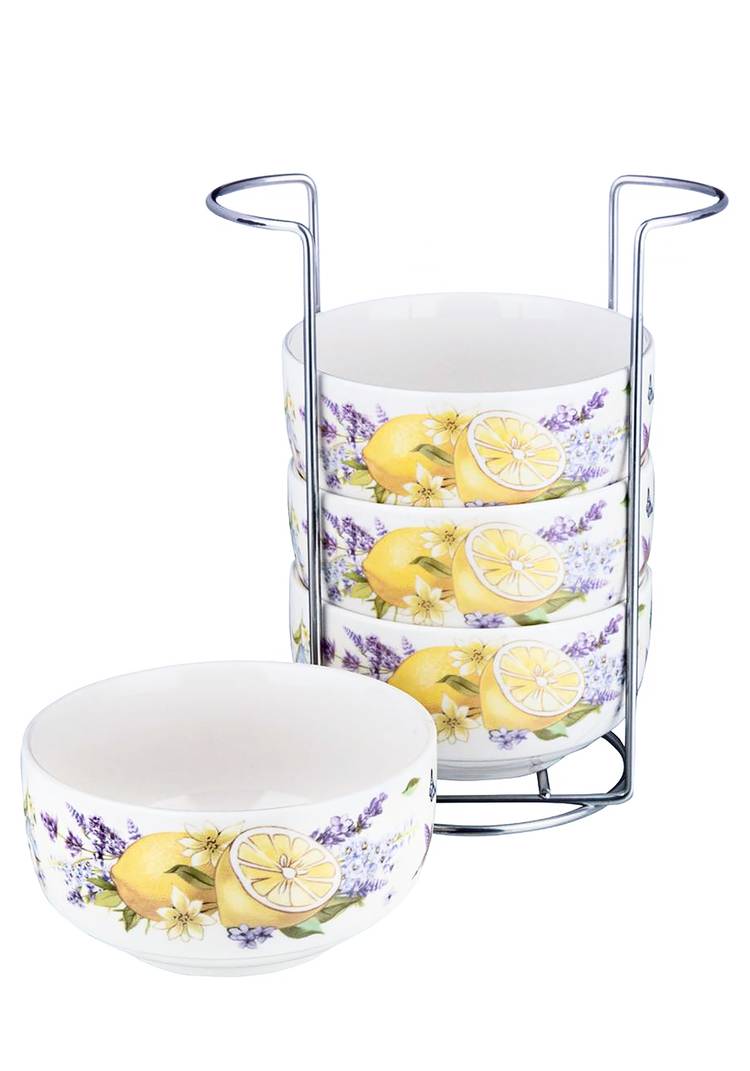 Набор салатников на металлической подставке шир.  750, рис. 5