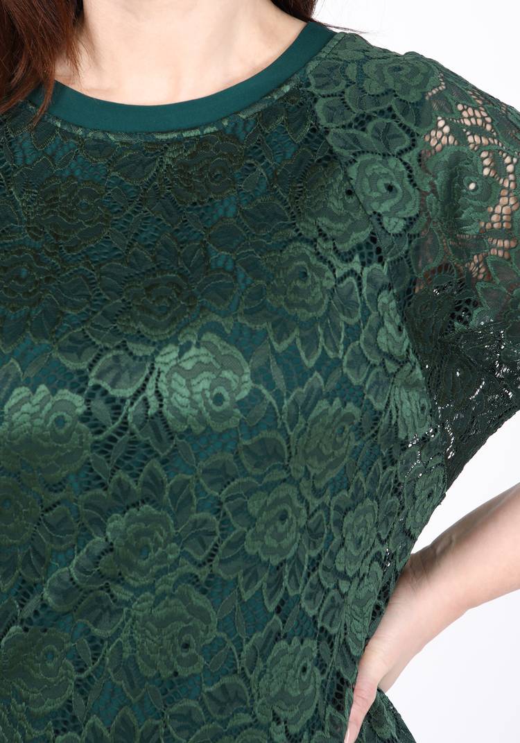 Блуза Элегантное кружево шир.  750, рис. 6