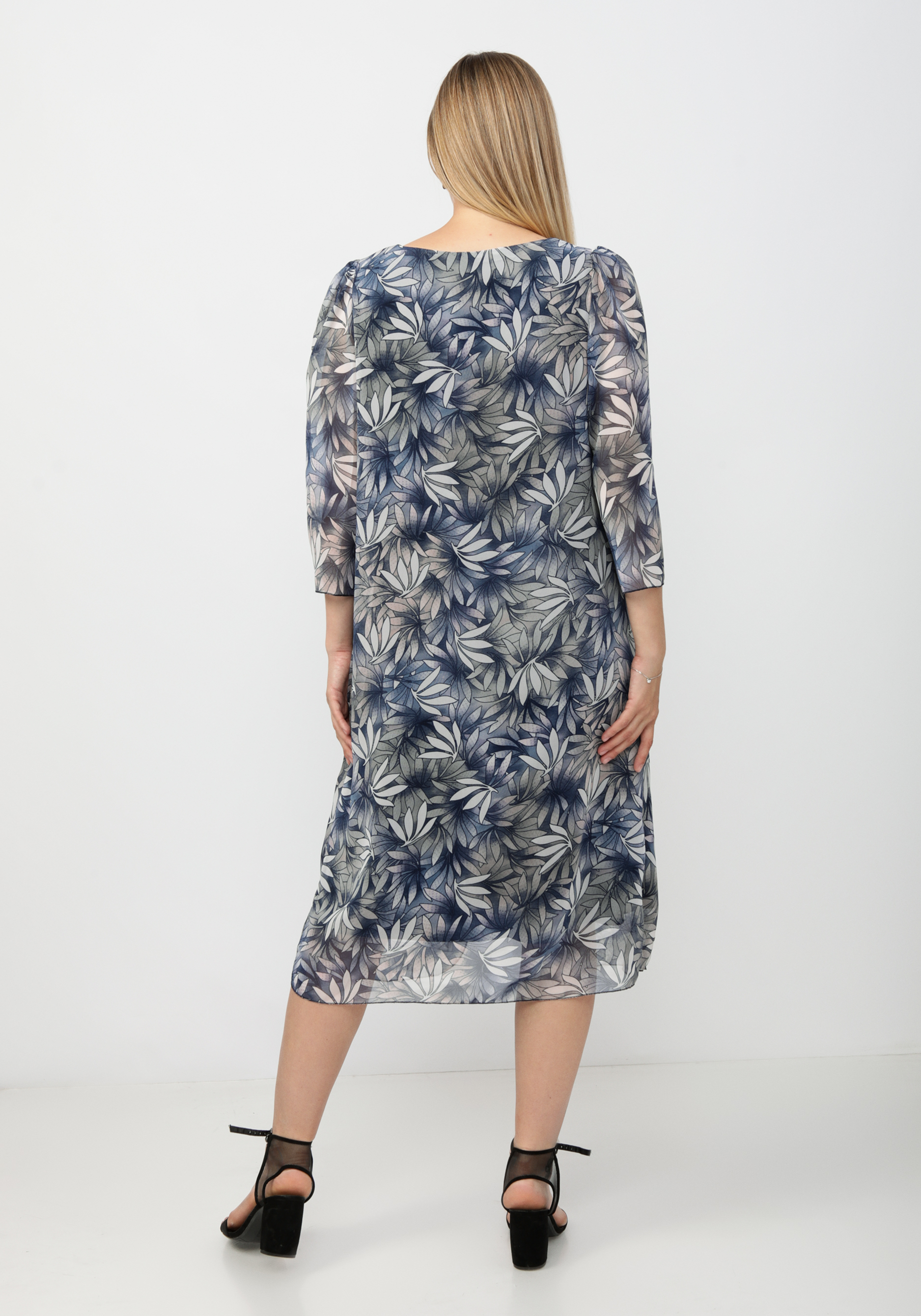 Платье "Ребекка" Sakton, цвет синий, размер 62 - фото 7