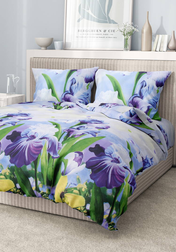 КПБ поплин Ирисы шир.  750, рис. 3