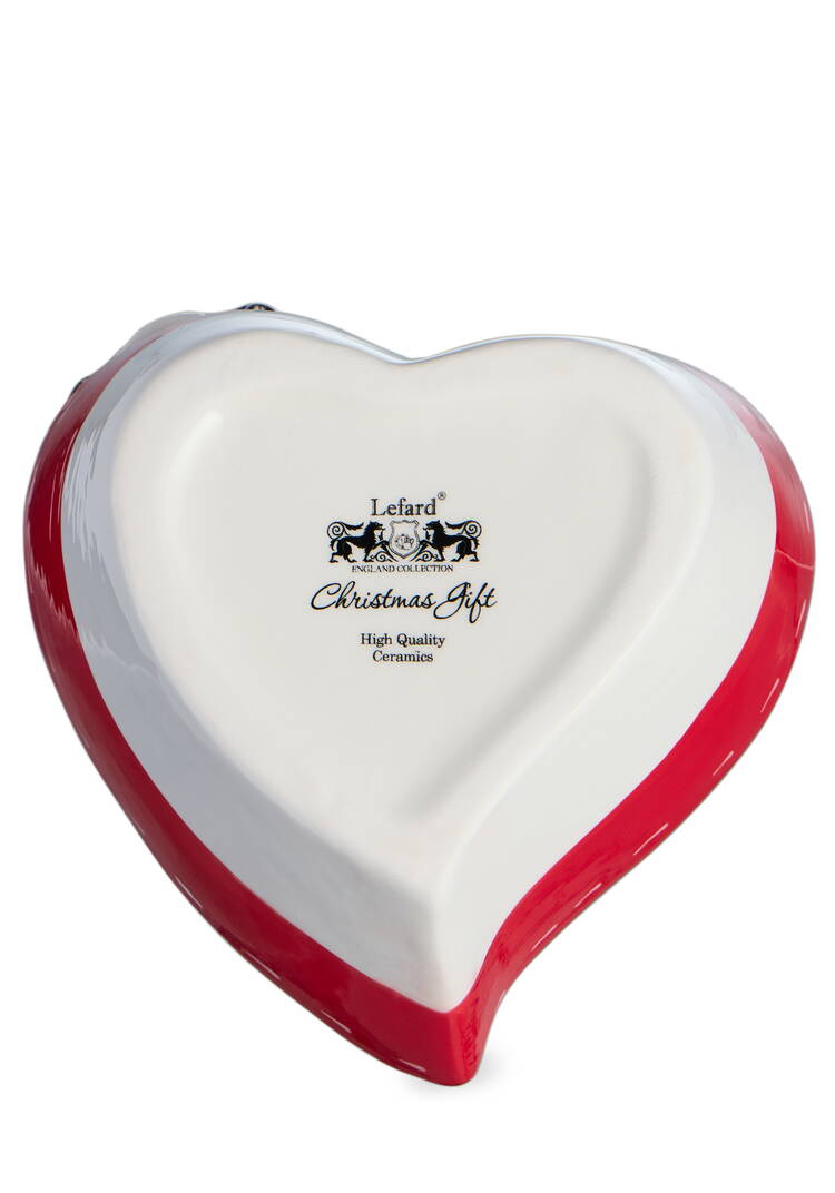 Салатник в форме сердца Новогодний подарок шир.  750, рис. 5