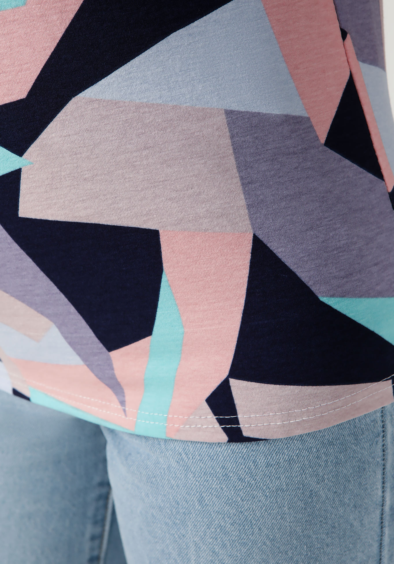 Блуза «Яркая иллюстрация», размер 54, цвет мультиколор - фото 10