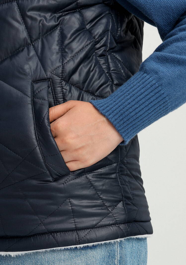 Жилет двусторонний стеганый шир.  750, рис. 14