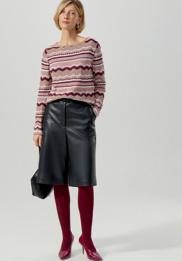 Джемпер с морским орнаментом шир.  580, рис. 15