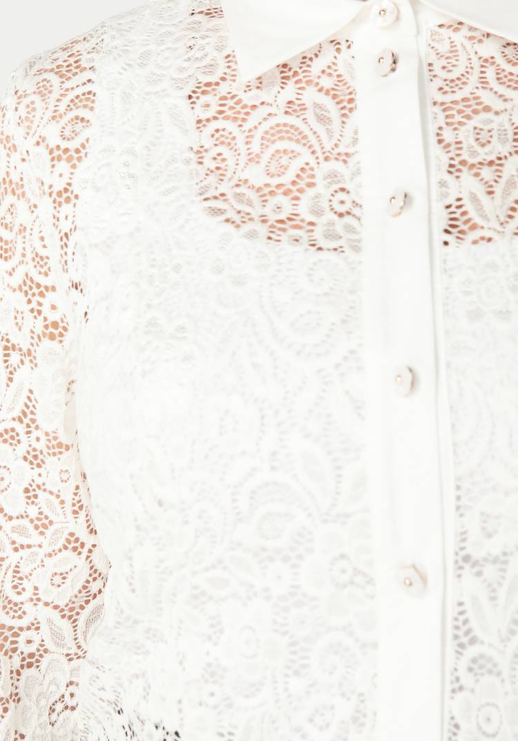 Блузка из кружевного полотна Лия шир.  750, рис. 2