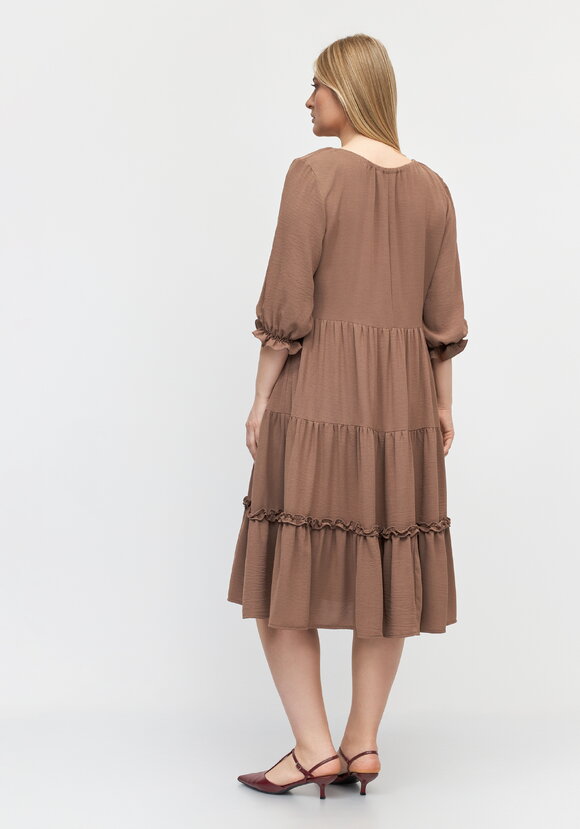 Платье однотонное Кристи шир.  580, рис. 9