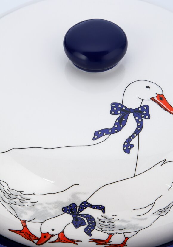 Блюдо сервировочное с крышкой шир.  580, рис. 22