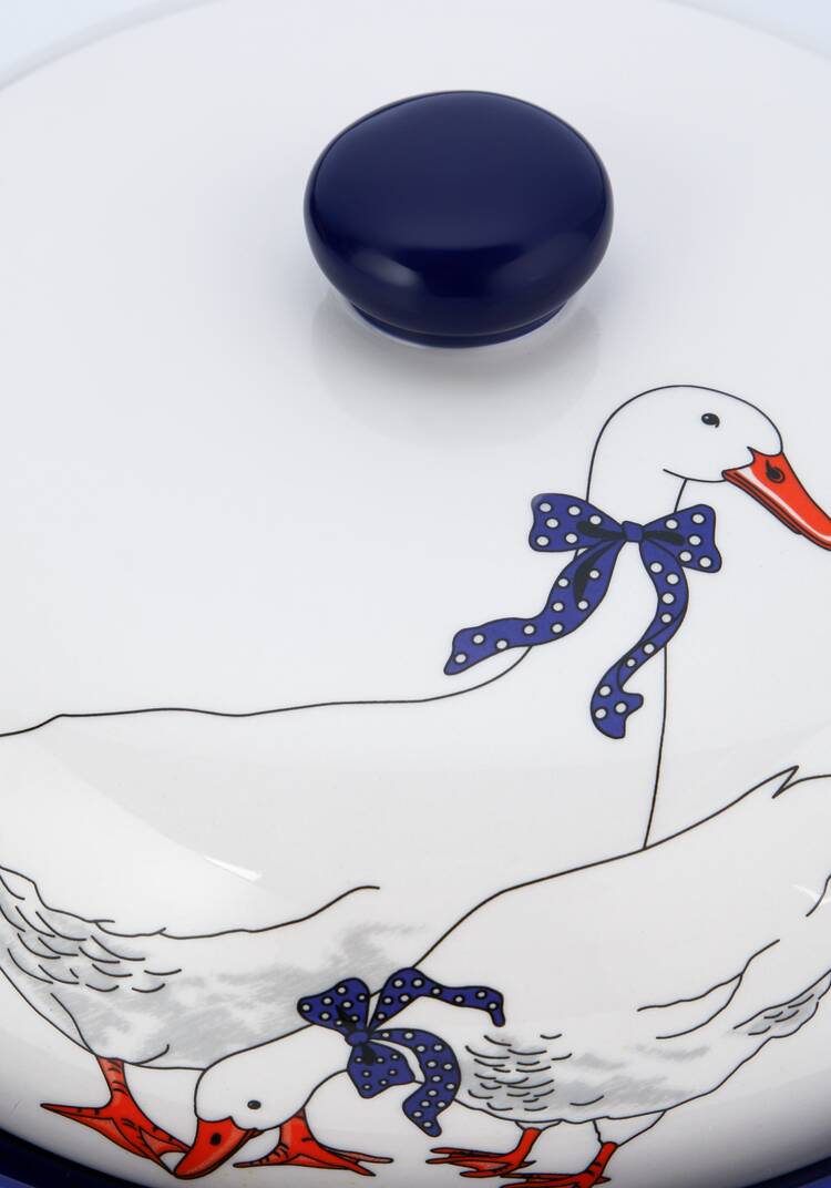 Блюдо сервировочное с крышкой шир.  750, рис. 22