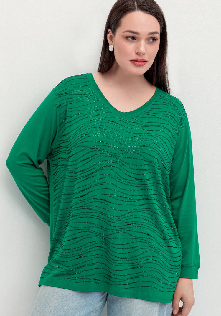 Блуза Дива шир.  750, рис. 7