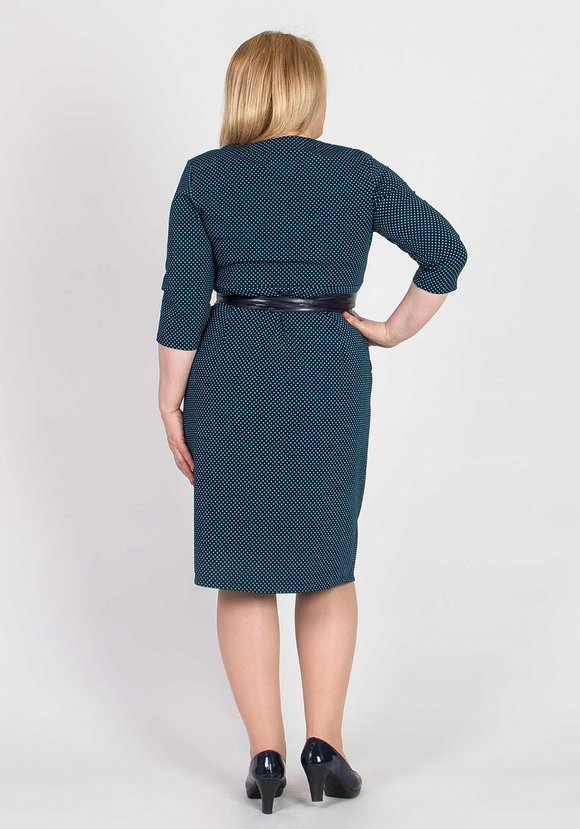 Платье с карманами и рукавом 7/8 шир.  580, рис. 8