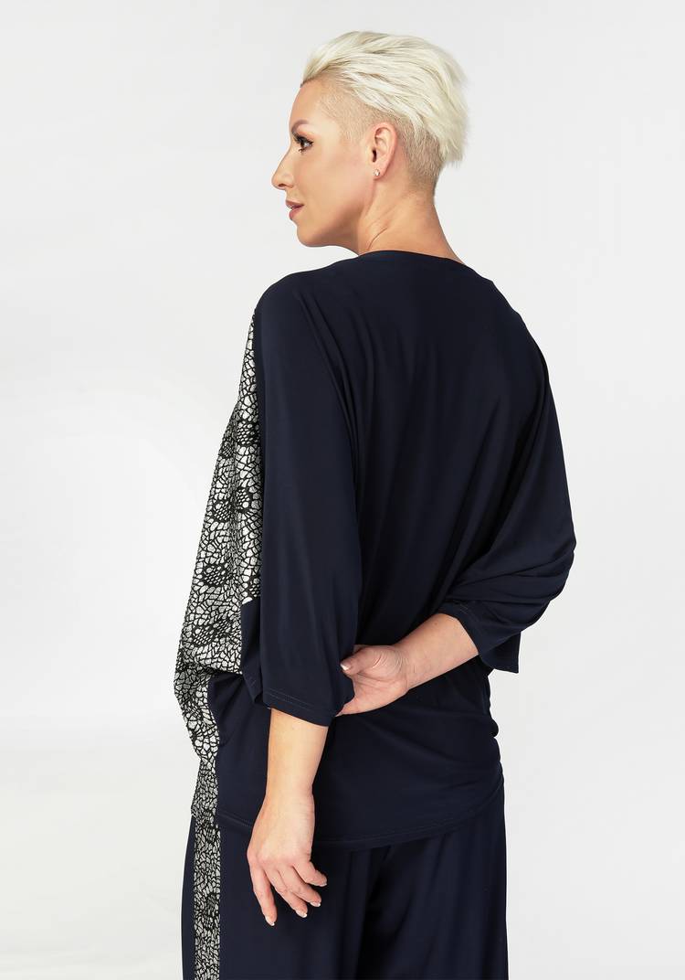 Блуза Блестящая улыбка шир.  750, рис. 9