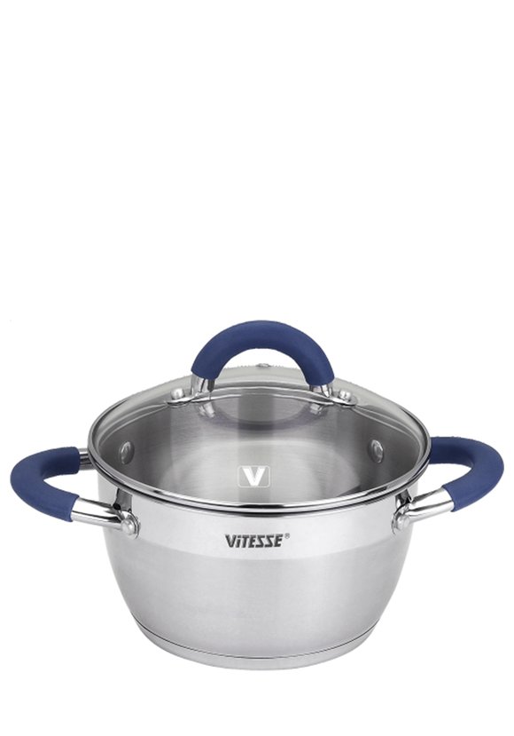 Кастрюля с крышкой Синяя арка шир.  580, рис. 1