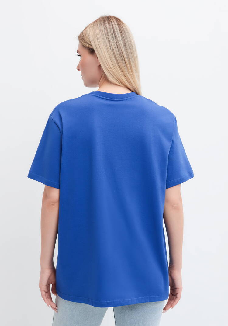 Футболка базовая хлопковая шир.  750, рис. 18