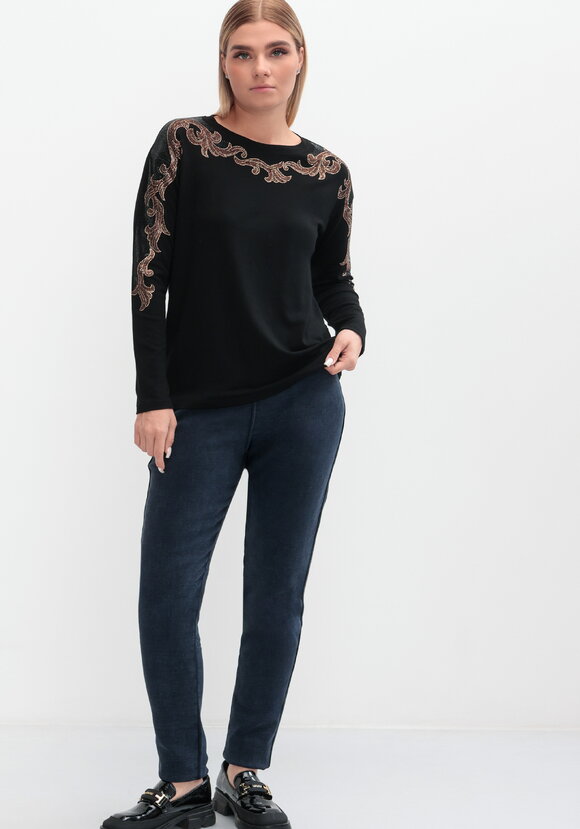 Джинсы Аниса шир.  580, рис. 6