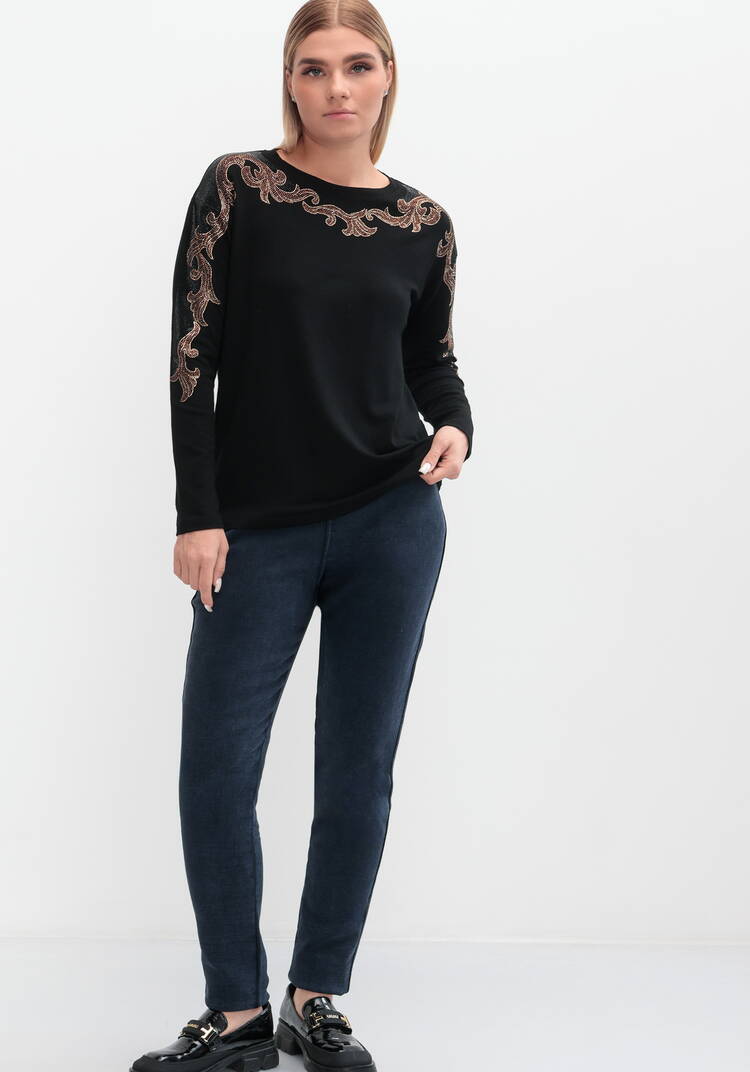 Джинсы Аниса шир.  750, рис. 6