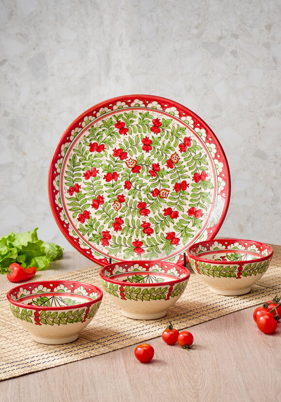 Блюдо  Гранаты шир.  580, рис. 5