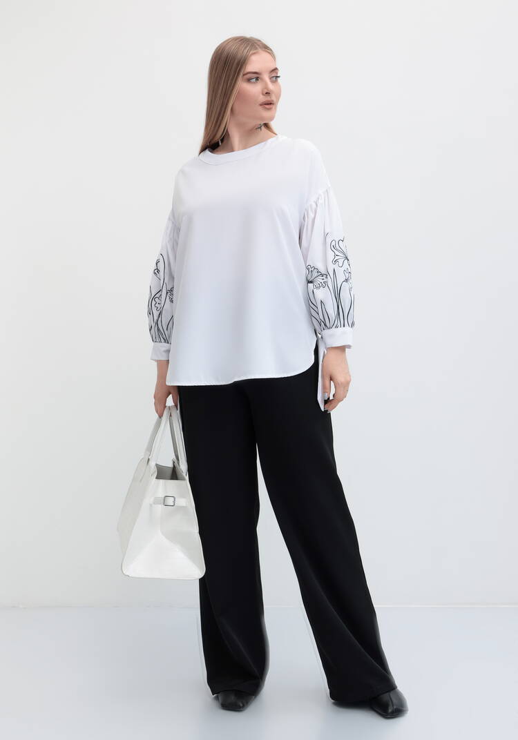 Блуза Самира шир.  750, рис. 7