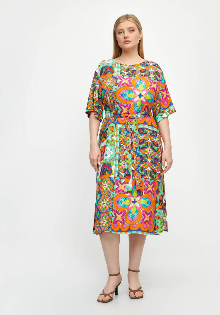 Платье Грани калейдоскопа шир.  750, рис. 4
