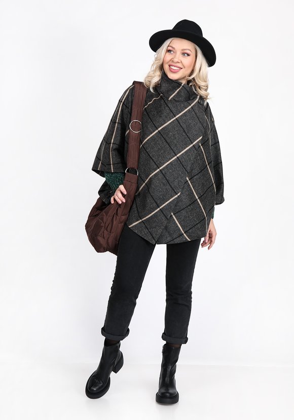 Пончо из ворсовой шерстяной ткани шир.  580, рис. 3