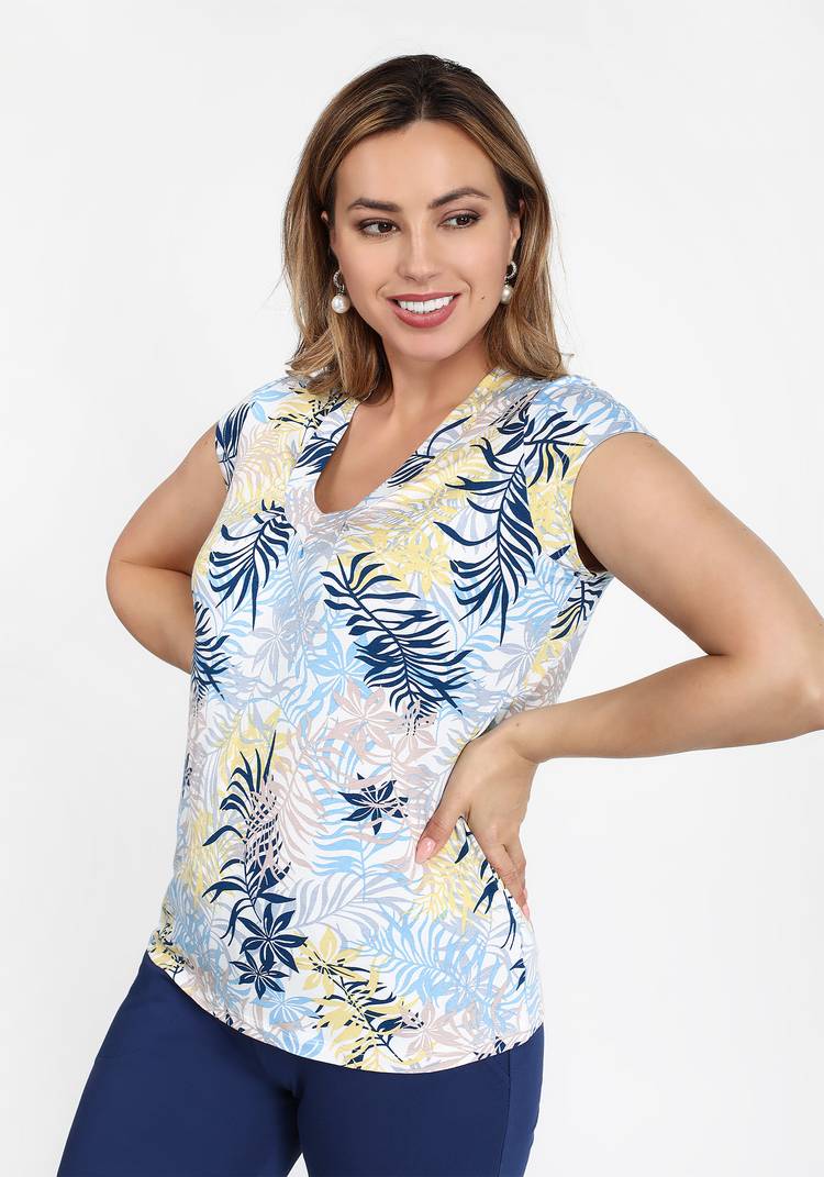 Блуза Загадка красоты шир.  750, рис. 10