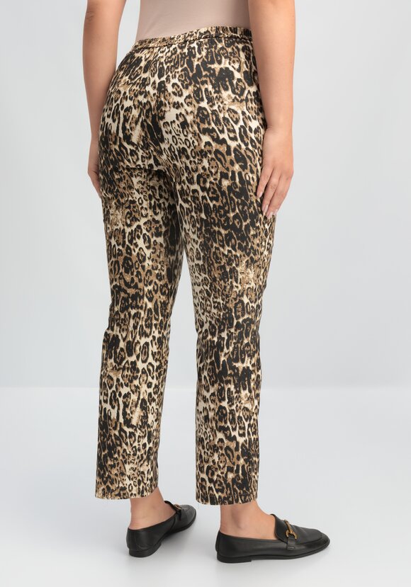 Брюки прямые с поясом на резинке по спинке шир.  580, рис. 11