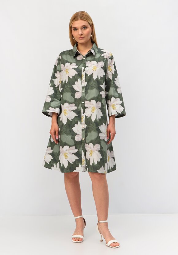 Платье-рубашка Сирена шир.  580, рис. 8