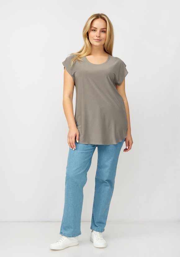 Футболка базовая с круглым вырезом шир.  580, рис. 17