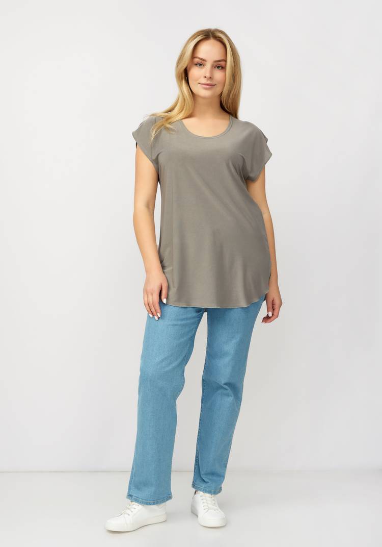 Футболка базовая с круглым вырезом шир.  750, рис. 17