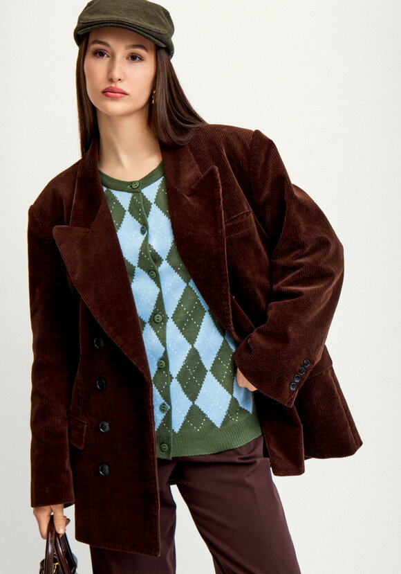 Кардиган Аддисон шир.  580, рис. 14