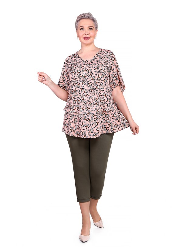 Блуза Чувственная Феерия шир.  580, рис. 4