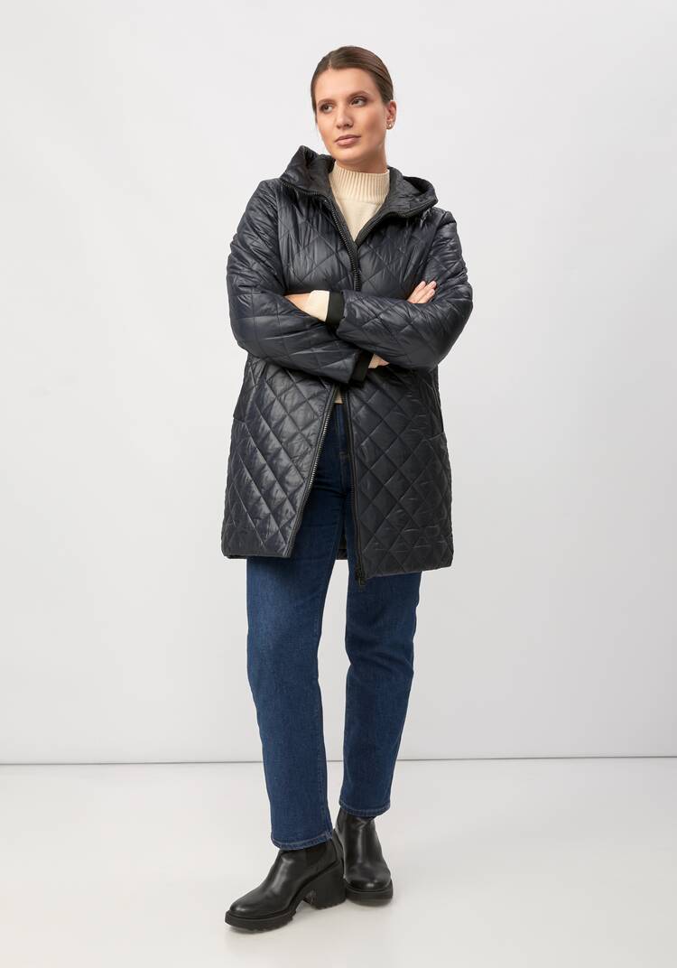 Куртка с капюшоном удлиненная шир.  750, рис. 8