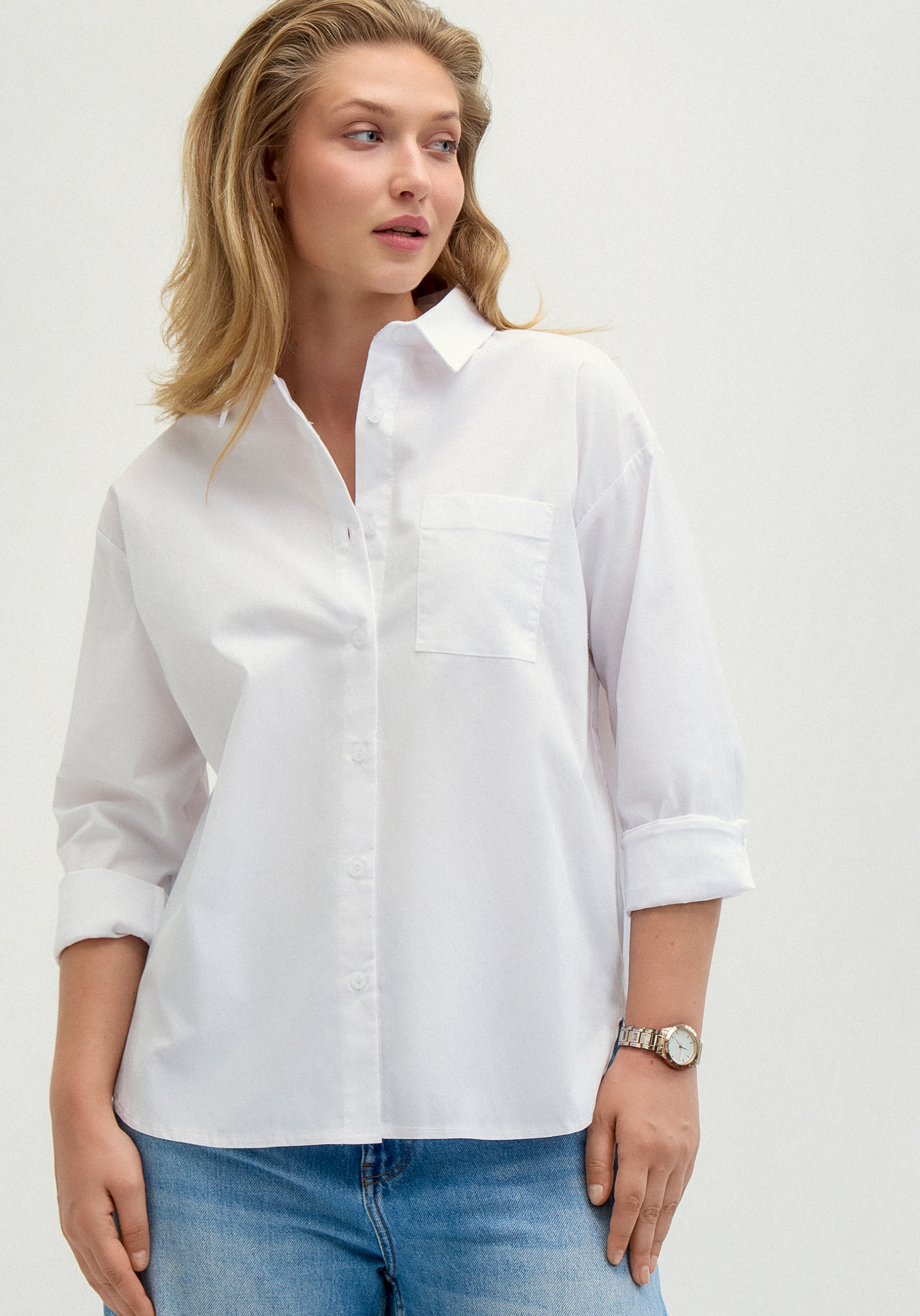 

Рубашка оверсайз со спущенным плечом, Бордовый