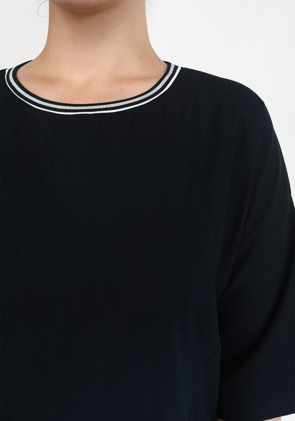 Блуза Спортивный стиль шир.  580, рис. 6