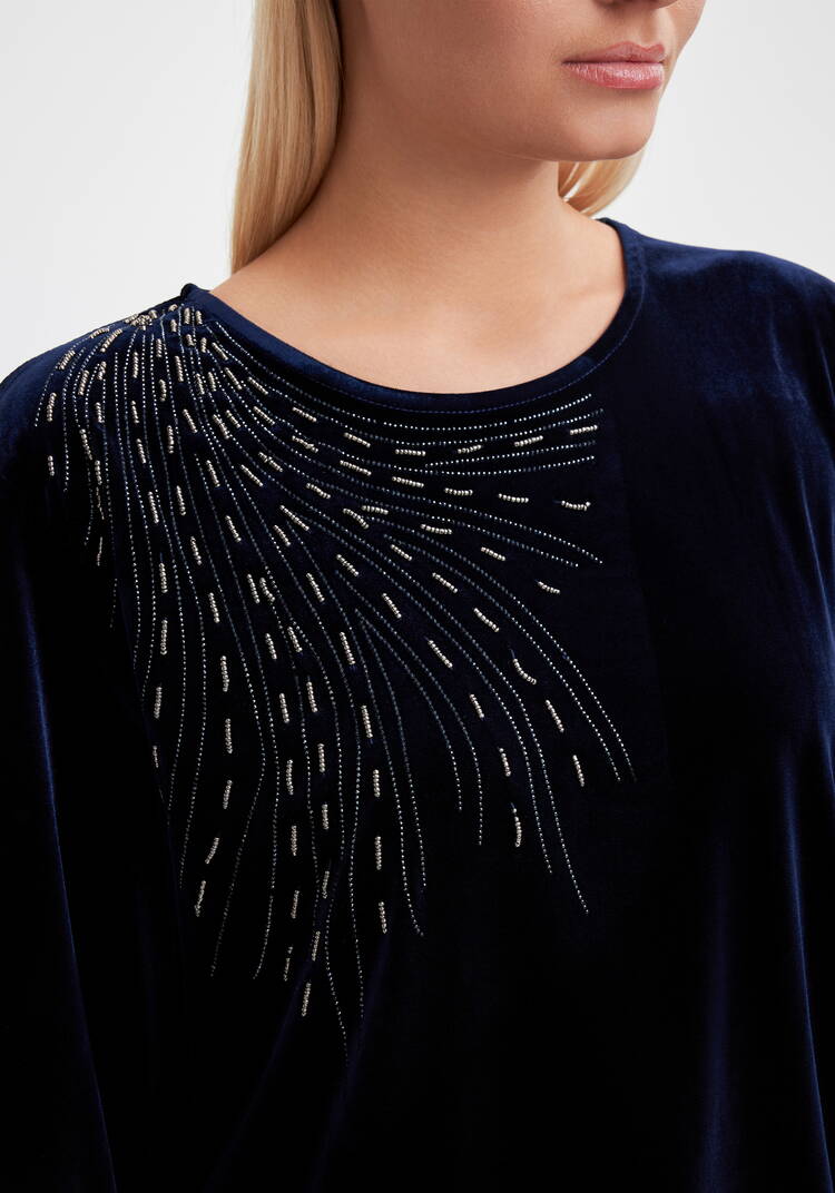 Блуза Ингрид шир.  750, рис. 17