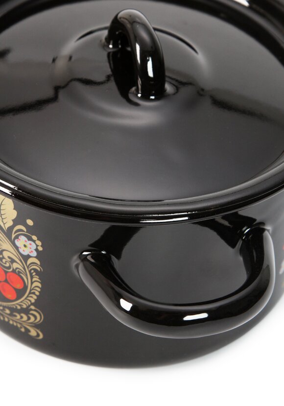 Кастрюля эмалированная Калина шир.  580, рис. 5