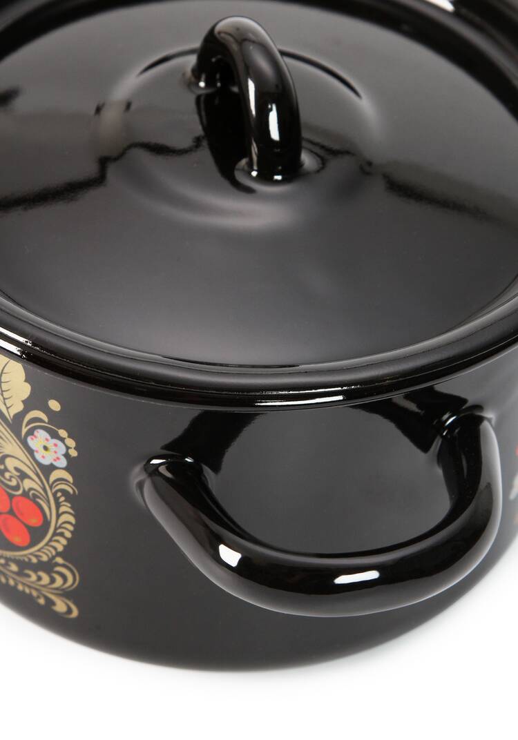 Кастрюля эмалированная Калина шир.  750, рис. 5